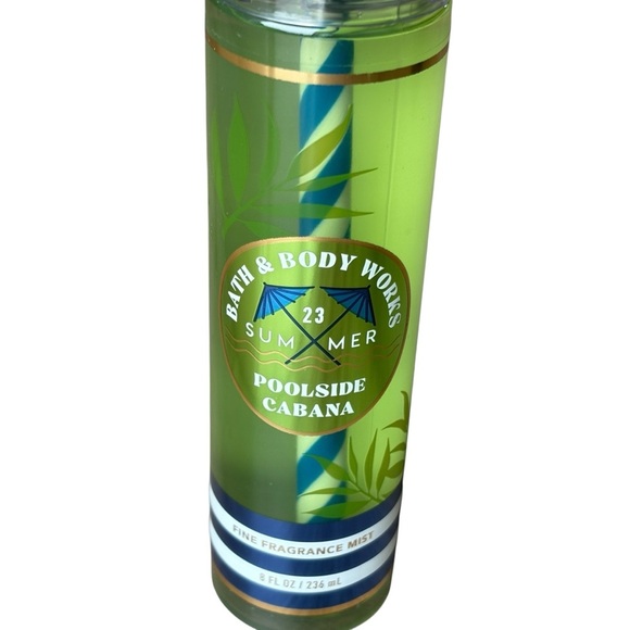 Bath & Body Works Poolside Cabana Fine Fragrance Mist 8 oz - Picture 4 of 4